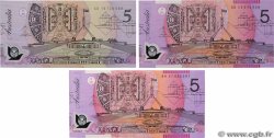 5 Dollars Lot AUSTRALIA  1992 P.50a, P.51c et P.57b FDC