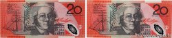 20 Dollars Lot AUSTRALIA  1998 P.53b et P.59c