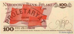 100 Zlotych POLOGNE  1982 P.143d pr.NEUF