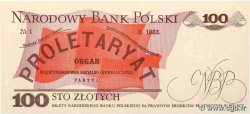 100 Zlotych POLAND  1986 P.143e UNC-