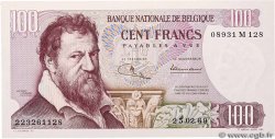 100 Francs BELGIO  1969 P.134a