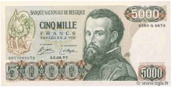 5000 Francs BELGIO  1977 P.137