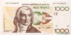 1000 Francs BELGIO  1980 P.144a