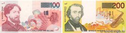 100 et 200 Francs Lot BELGIO  1995 P.147 et P.148