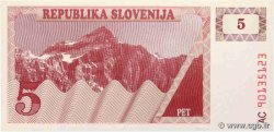 5 Tolarjev SLOVENIA  1990 P.03a UNC