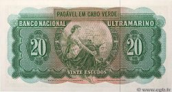 20 Escudos CAPE VERDE  1972 P.52a UNC