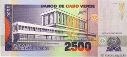 2500 Escudos CAPE VERDE  1989 P.61a UNC