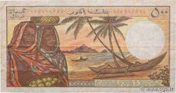 500 Francs COMORES  1994 P.10b1 TB+