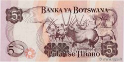 5 Pula BOTSWANA  1992 P.11a AU