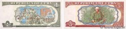 1 et 3 Pesos Lot CUBA  1995 P.112 et P.113 FDC