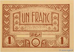 1 Franc FRENCH WEST AFRICA  1944 P.34b SC+