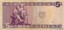 5 Litai LITUANIE  1993 P.55a B+