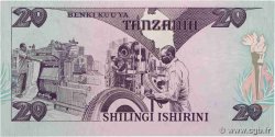 20 Shilingi TANZANIE  1986 P.09 pr.NEUF