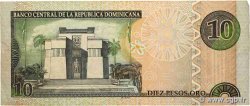 10 Pesos Oro RÉPUBLIQUE DOMINICAINE  2003 P.168c TTB