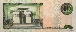 10 Pesos Oro RÉPUBLIQUE DOMINICAINE  2002 P.168b pr.SUP