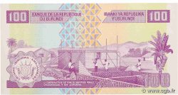 100 Francs BURUNDI  2011 P.44b FDC