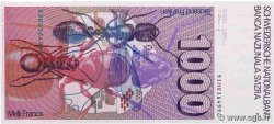 1000 Francs SWITZERLAND  1993 P.59f UNC-