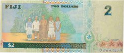 2 Dollars FIJI  1996 P.096b UNC