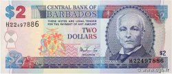 2 Dollars BARBADOS  1999 P.54b