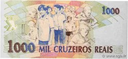 1000 Cruzeiros Reais BRAZIL  1993 P.240a UNC