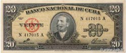 20 Pesos  CUBA  1960 P.080c