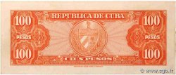 100 Pesos CUBA  1959 P.093a VF+
