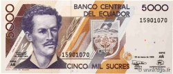 5000 Sucres ECUADOR  1999 P.128c