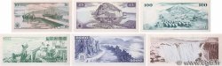 10 Kronur Lot ISLANDA  1961 P.42 au P.47 FDC