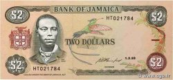 2 Dollars JAMAICA  1993 P.69e