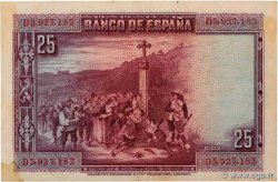 25 Pesetas ESPAGNE  1928 P.074b TTB+