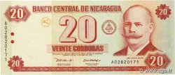 20 Cordobas NICARAGUA  2002 P.192