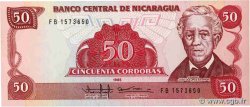 50 Cordobas NICARAGUA  1985 P.153
