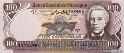 100 Cordobas NICARAGUA  1985 P.141