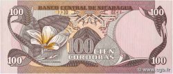 100 Cordobas NICARAGUA  1985 P.141 UNC