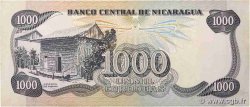 1000 Cordobas NICARAGUA  1987 P.145 VF+