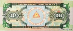 10 Cordobas NICARAGUA  1990 P.175 UNC