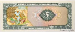 5 Cordobas NICARAGUA  1972 P.122 UNC