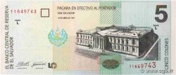 5 Colones EL SALVADOR  1997 P.147a