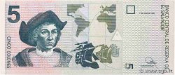 5 Colones EL SALVADOR  1997 P.147a UNC