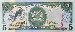 5 Dollars TRINIDAD and TOBAGO  2002 P.42a