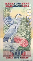 2500 Francs - 500 Ariary MADAGASCAR  1993 P.072Aa SPL