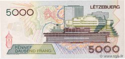 5000 Francs LUSSEMBURGO  1996 P.60b FDC