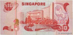 10 Dollars SINGAPORE  1980 P.11b BB