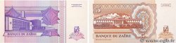1 et 5 Nouveaux Zaïres Lot ZAÏRE  1993 P.52 et P.53 NEUF