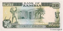 20 Kwacha ZAMBIA  1989 P.32b q.FDC