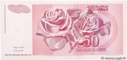 50 Dinara Non émis YUGOSLAVIA  1991 P.107B AU