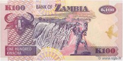 100 Kwacha ZAMBIA  2001 P.38c UNC