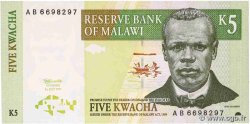 5 Kwacha MALAWI  1997 P.36a