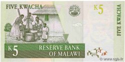 5 Kwacha MALAWI  1997 P.36a UNC