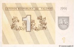 1 Talonas LITHUANIA  1991 P.32a